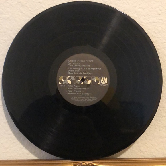 The Untouchables Original Motion Picture Soundtrack Vinyl Lp - Picture 4 of 5
